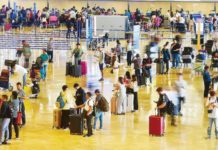 NAIA terminal fee seen increasing to P950 in 2025 Passengers flock to the Ninoy Aquino International Airport Terminal 1 in Pasay City in this file photo. The Department of Transportation says NAIA terminal fee may go up to P950 from the current P550 in 2025. MARK DEMAYO, ABS-CBN NEWS PHOTO