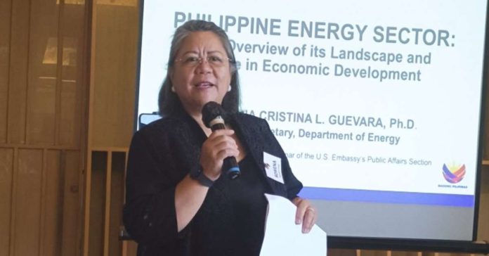 Energy Undersecretary Rowena Cristina Guevara says renewables would “overtake” coal plants by 2028 as the country would focus on offshore wind. PHOTO COURTESY OF PN