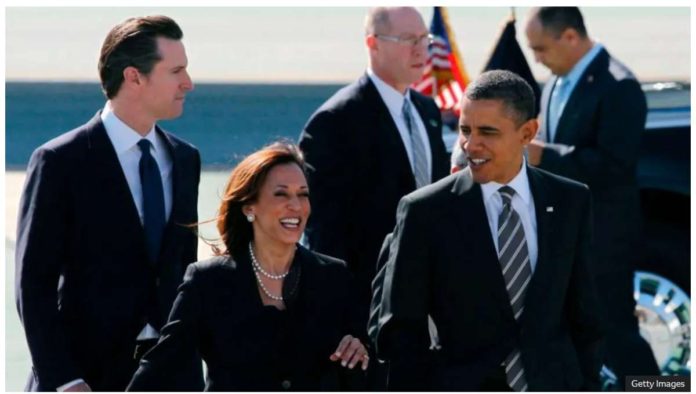US_resized Kamala Harris and Barack Obama have known each other for 20 years. GETTY IMAGES
