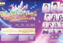BingoPlus brings carnival feels to town for BP Day Cebu 2024 BingoPlus Day Cebu Carnival on July 27, 2024 will feature Erik Santos, Yeng Constantino, Jason Dy, Tony Labrusca, Zephanie, Dia Mate, Miss Universe Philippines Chelsea Manalo, Miss BingoPlus Universe Maica Martinez, Miss Charm Philippines Cyrille Payumo, Miss Philippines Eco International Alexie Mae Brooks, and P-pop groups.