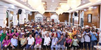 A total of 173 farmers from the towns of Panay and Pontevedra in Capiz province receive indemnity claims from the Philippine Crop Insurance Corporation. CAPIZ PROVINCIAL GOVERNMENT COMMUNICATIONS GROUP PHOTO