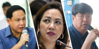(from left to right) GOV. ARTHUR DEFENSOR JR., CONG. JANETTE GARI, MAYOR RICHARD GARIN