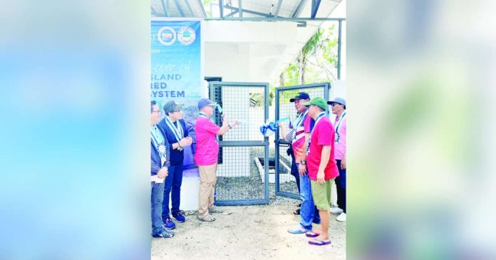 ime potable_superimposed Iloilo Provincial Administrator Raul Banias leads the inauguration of a solar-powered potable water system in the remote Sitio Danao-danao, Barangay Polopiña, Concepcion, Iloilo. Photo from Provincial Administrator Raul Banias’ Facebook