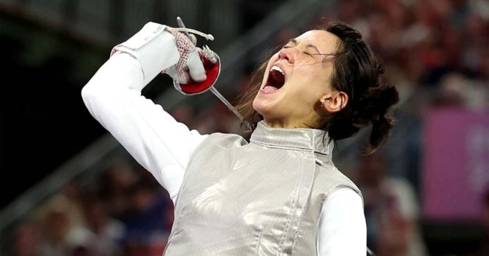 kiefer Lee Kiefer captured her second consecutive Olympic gold medal in the women’s foil event of the 2024 Paris Olympics. GETTY IMAGES