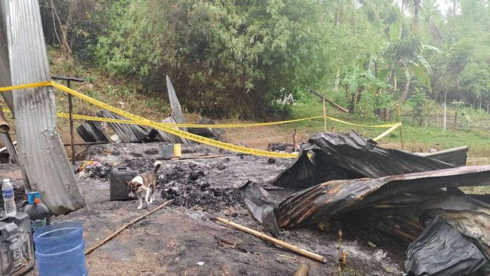 maasin_fire_resized A fire totally destroyed a house in Barangay Dalusan, Maasin, Iloilo on Wednesday night, July 3. Three minor siblings died after they were trapped inside their house. DYRI RMN ILOILO/FACEBOOK PHOTO