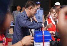 GM Robles orders branch offices to assist in relief drives; Heavy rains, floods prevent PCSO from distributing relief goods for Carina victims