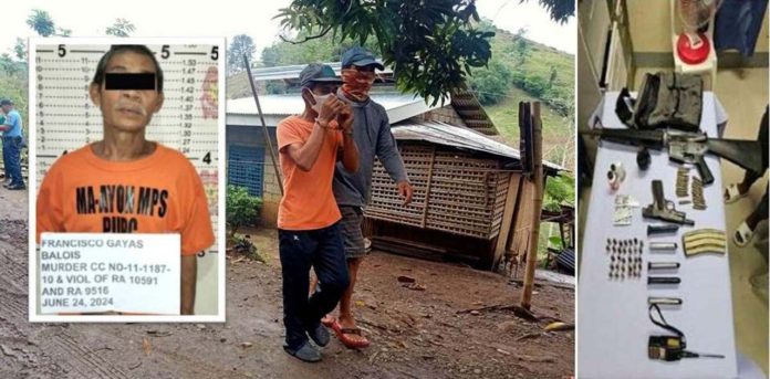 The arrest of Francisco “Ka Tonying” Balaois, a top New People’s Army leader in Panay Island, is considered a substantial setback to the rebel group. Three other top rebel leaders in Panay are in the crosshairs of the Philippine Army. PHILIPPINE ARMY PHOTO