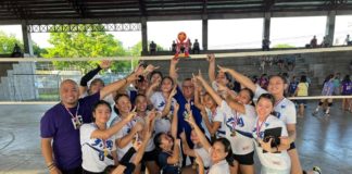 Members of the Bacolod Tay Tung High School Thunderbolts squad. PHOTO COURTESY OF JOSE MONTALBO
