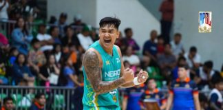Buenaventura Raflores Jr. failed to sustain his strong start for Negros Muscovados as they bowed to Biñan Tatak Gel Beast Motorcycle GameX. MPBL PHOTO