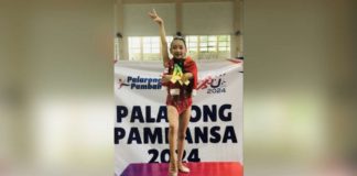 Sheena Jillianne Chua Ty, a student of Special Education Center for the Gifted in Kalayaan, Subic Bay Freeport Zone, participated in Palarong Pambansa for the second straight year after a three-gold, three-silver performance last year in Marikina City. CONTRIBUTED PHOTO