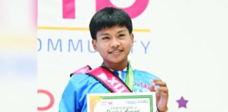 Kyle Tiron of Cabatuan National Comprehensive High School in Iloilo Province is the Palarong Pambansa 2024 MVP in secondary boys arnis. PHOTO FROM KYLE TIRON’S FACEBOOK PAGE