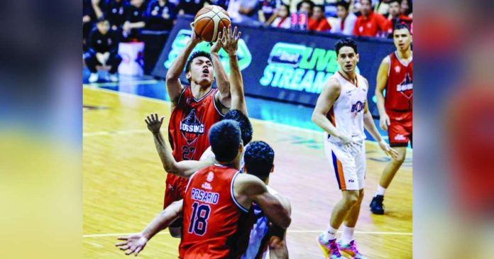 sports Nambatac_superimposed Rey Nambatac’s transfer from the Bossing to the Tropang Giga did not come easy. It took close to a month. PBA PHOTO