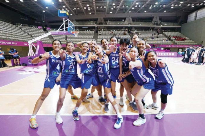 sports_Gilas_resized Gilas Pilipinas U-18 girls basketball team. PHOTO COURTESY OF FIBA