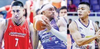 Zavier Lucero, Abu Tratter, Jiovani Jalalon. PHOTO FROM USAPANG BASKETBOL FACEBOOK PAGE