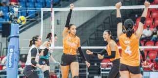Yeny Murillo anchored Farm Fresh Foxies to a win over Galeries Tower Highrisers. PVL PHOTO