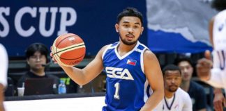 Rhon Jay Abarrientos played for Ulsan Hyundai Mobis Phoebus in the Korean Basketball League and Shinshu Brave Warriors in the Japan B.League prior to moving to the PBA. PHOTO COURTESY OF STRONG GROUP ATHLETICS-PILIPINAS