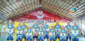 Members of Western Visayas’ elementary boys basketball team represented by the St. Robert’s International Academy Panda Rockets-Elite Lab. PHOTO COURTESY OF EUGENE CHUAMembers of Western Visayas’ elementary boys basketball team represented by the St. Robert’s International Academy Panda Rockets-Elite Lab. PHOTO COURTESY OF EUGENE CHUA