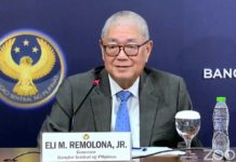 Typhoon damage may delay BSP rate cuts Bangko Sentral ng Pilipinas Governor Eli Remolona says the impact of the typhoon on prices could be “significant,” but there would be “lag effects” that may not influence the July and August inflation figures yet. PNA PHOTO