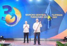 BSP chief named among best in the world Outgoing Bangko Sentral ng Pilipinas (BSP) Governor Felipe M. Medalla hands over the reins of the central bank to Governor Eli M. Remolona in a ceremony held in July 2023 at the BSP head office in Manila. BSP HANDOUT PHOTO