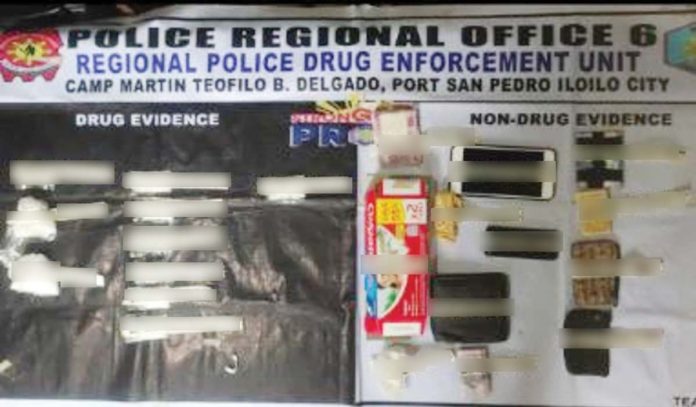HVIs2_resized Around P952,000 worth of suspected shabu was seized from aliases “Dennis” and “Tol”, classified as high-value targets, in a buy-bust operation in Barangay Cagbang, Oton, Iloilo on Friday, August 2. PRO-6 PHOTO