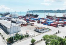 Visayas Container Terminal gears up for larger ships Visayas Container Terminal currently operates with five new reach stackers, two three-tonner forklifts, six prime movers, two sidelifters, a skid loader and a backhoe.
