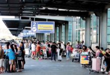 NAIA hosts more flights, passengers Passengers arrive at the Ninoy Aquino International Airport (NAIA) terminal 3 in ParaƱaque City. The Manila International Airport Authority says NAIA recorded a passenger volume of 29.54 million from January to July this year. INQUIRER PHOTO/GRIG C. MONTEGRANDE
