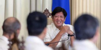 This is a courtesy call of McKinsey & Company, led by Global Managing Partner Bob Sternfels, to President Ferdinand Marcos Jr. at Malacañan Palace on August 15, 2024. PCO