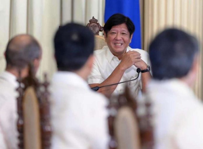 PBBM_resized This is a courtesy call of McKinsey & Company, led by Global Managing Partner Bob Sternfels, to President Ferdinand Marcos Jr. at Malacañan Palace on August 15, 2024. PCO