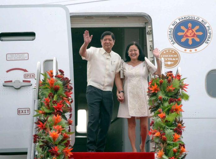 PBBM_resized President Ferdinand Marcos Jr. is often criticized for his constant official travels abroad, where he is most of the time accompanied by his wife, Liza Araneta Marcos. PHILIPPINE STAR/KRIZ JOHN ROSALES