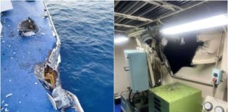 Images released by the Philippine Coast Guard, through the X account of its spokesperson Commodore Jay Tarriela, show the extent of damage sustained by its ships after these were rammed by China Coast Guard vessels early Monday near Escoda (Sabina) Shoal in the West Philippine Sea.
