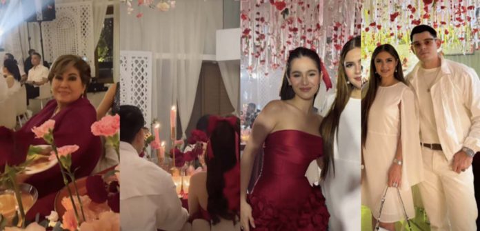 barbie Richard Gutierrez and mom Annabelle Rama at Barbie Imperial’s birthday party. @VINA_MORALES INSTAGRAM PHOTO
