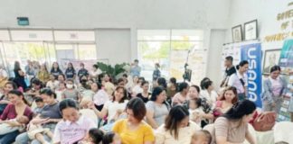 The Iloilo Provincial Government celebrated the 10-year anniversary of Hakab Na! Iloilo 2024 at the provincial capitol on August 10, 2024. Over 60 mothers from Iloilo city and province participated in the event, demonstrating the province's continued support for breastfeeding initiatives. DR. WENDEL TUPAS-MARCELO PHOTO
