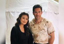 Gabbi Garcia and Hollywood actor Scott Adkins. @GABBI INSTAGRAM PHOTO
