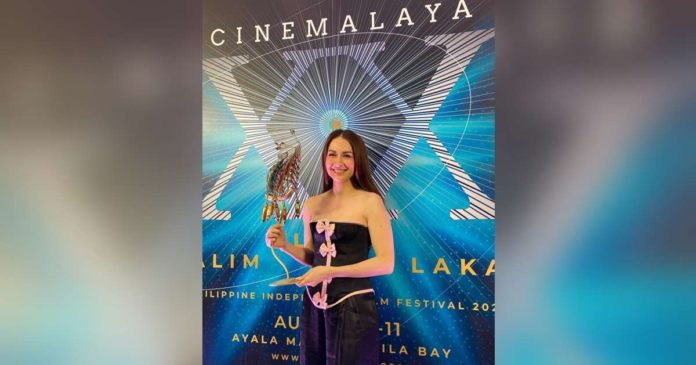 marian rivera_superimposed Marian Rivera wins Cinemalaya 2024 Best Actress award. CINEMABRAVO/FACEBOOK PHOTO