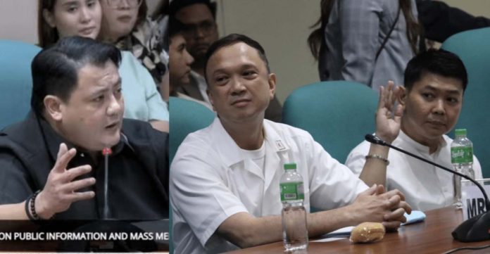 niño (From left) Niño Muhlach, Jojo Nones and Richard Cruz. IMAGE FROM SENATE LIVESTREAM/VOLTAIRE F. DOMINGO/SENATE SOCIAL MEDIA UNIT