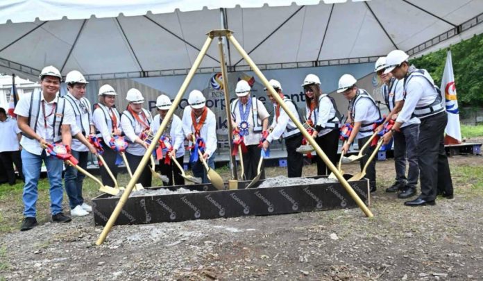 PERMANENT HOME. Executive Secretary Lucas Bersamin, General Manager Melquiades A. Robles , Finance Undersecretary Rolando Tungpalan, and members of PCSO Board of Directors lead the groundbreaking ceremony of the PCSO Corporate Center on August 1, 2024, at Ermita, Manila.