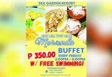 Feast on merienda buffet at Sea Garden Resort