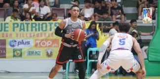 Jamel Ramos was just one of the five players who suited up for Bacolod City of Smiles against Quezon City TODA Aksyon. MPBL PHOTO