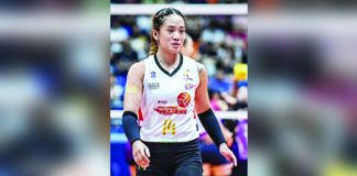 Negrense Kiesha Bedonia delivered another strong performance for PLDT High Speed Hitters. PVL PHOTO