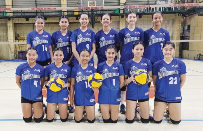 Members of Bacolod Tay Tung High School volleyball team. PHOTO COURTESY OF JOSE MONTALBO