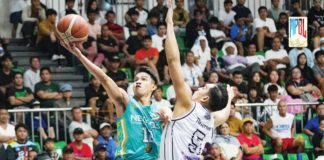 Felipe Chavez delivered timely conversions for Negros Muscovados in the fourth quarter of their win over Muntinlupa Cagers. MPBL PHOTO