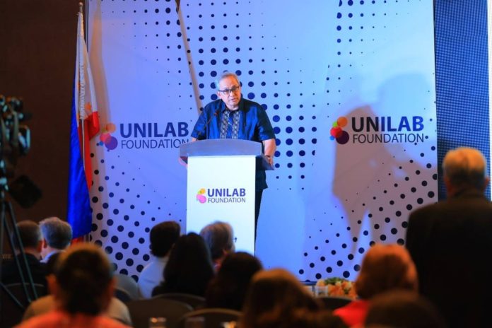unilab1 Unilab Foundation Executive Director Jose Maria A. Ochave emphasized the commitment of the Unilab Center for Health Policy (UCHP) to providing a platform for a collaborateve and evidence-based laboratory in pursuit of the goals of Universal Health Care.