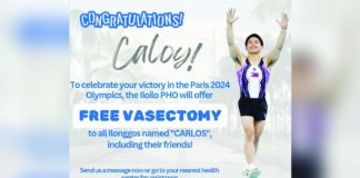 This now-deleted vasectomy social media campaign of the Iloilo Provincial Health Office (IPHO) that used Olympic gold medalist Carlos Yulo drew a wave of negative reactions from netizens, prompting the IPHO to revise it. DELETED IPHO FACEBOOK POST