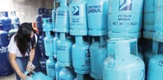 Petron-branded liquefied petroleum gas products increased prices by P0.55 per kilogram starting September 1, 2024. PNA PHOTO