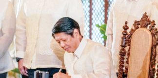 “No more backdoors, no more shortcuts, and certainly, no more turning a blind eye in the Bagong Pilipinas,” says President Ferdinand Marcos Jr. upon signing the Anti-Agricultural Economic Sabotage Act. PCO