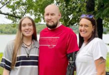 World’s first eye transplant patient makes ‘incredible’ progress Aaron James, shown here with family members, says he feels he’s been given a “second chance” at life. BBC