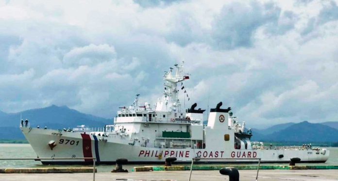 US_role_1_resized After a five-month patrol at Escoda (Sabina) Shoal, the BRP Teresa Magbanua has returned to port at Puerto Princesa City in Palawan province. The Philippine Coast Guard (PCG) vessel, which was rammed by the Chinese during its deployment to Escoda, will undergo repairs. PCG PHOTO