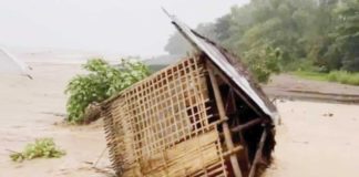 This house in Barangay Yapo, Barbaza, Antique, was swept away due to river overflow triggered by relentless monsoon rains between September 12 and September 15, 2024. The severe weather led to the damage of 27 houses throughout the province. PHOTO COURTESY OF DALAGANG PROBINSYANA VIA ANTIQUE NEWS UPDATE/FB