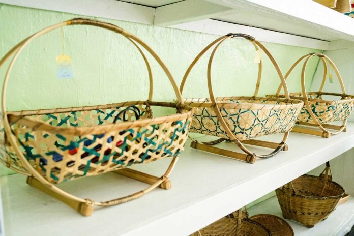 bamboo-craft-municipality-of-cauayan Hand crafted bamboo weaved products. Photo courtesy of Municipality of Cauayan, Negros Occidental/Facebook.