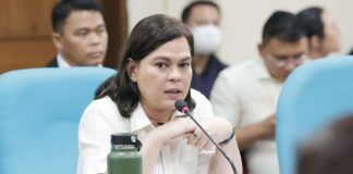 At the continuation of the House of Representatives’ deliberations on the Office of the Vice President’s (OVP) 2025 proposed budget on Tuesday, Vice President Sara Duterte-Carpio and all the officials from her office opted not to show up. This photo was taken on August 27, 2024 when Duterte-Carpio attended the budget hearing and repeatedly dodged budget-related questions. PHOTO COURTESY OF THE HOUSE OF REPRESENTATIVES